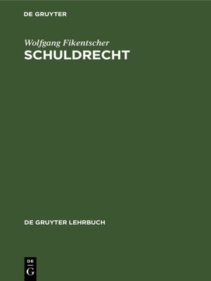 cover image of Schuldrecht